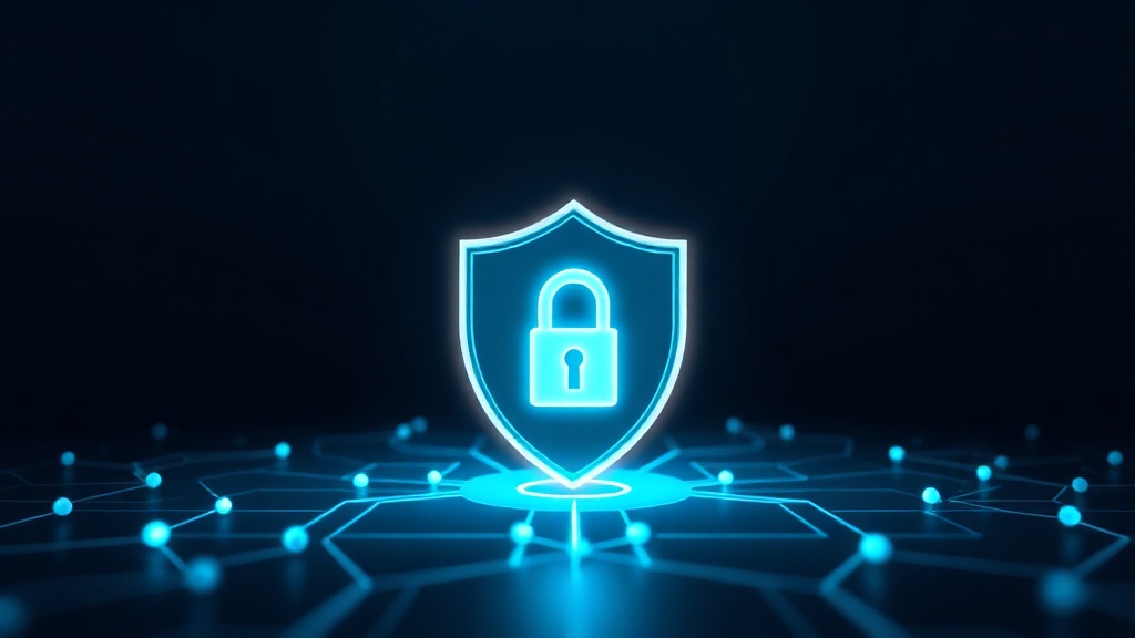 VPN network security shield protecting against ransomware cyber attack