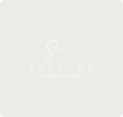 White stylized 'S' logo above the text 'STELLAR WINE & SPIRITS' on a light grey background.