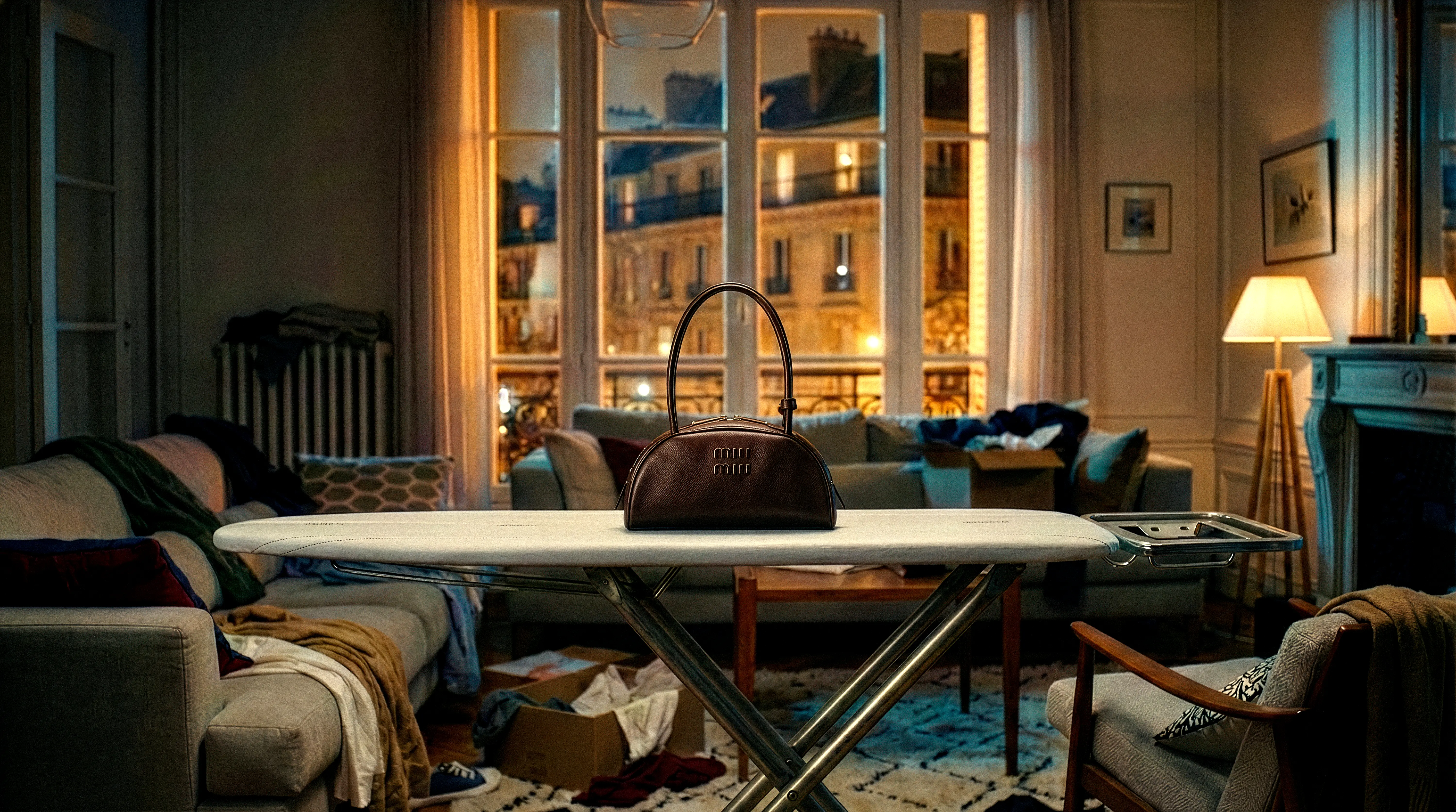 Close-up of a pink tire standing vertically against a pink background.