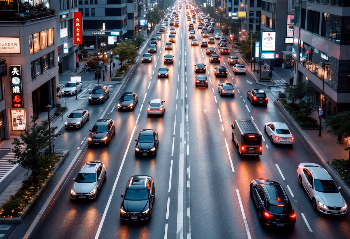 <subject>[background image] image of urban street with vehicles (for a mobility and transportation)</subject>