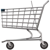 shopping cart emoji