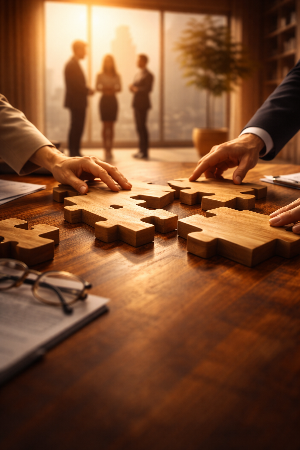 [collaborative team setting]