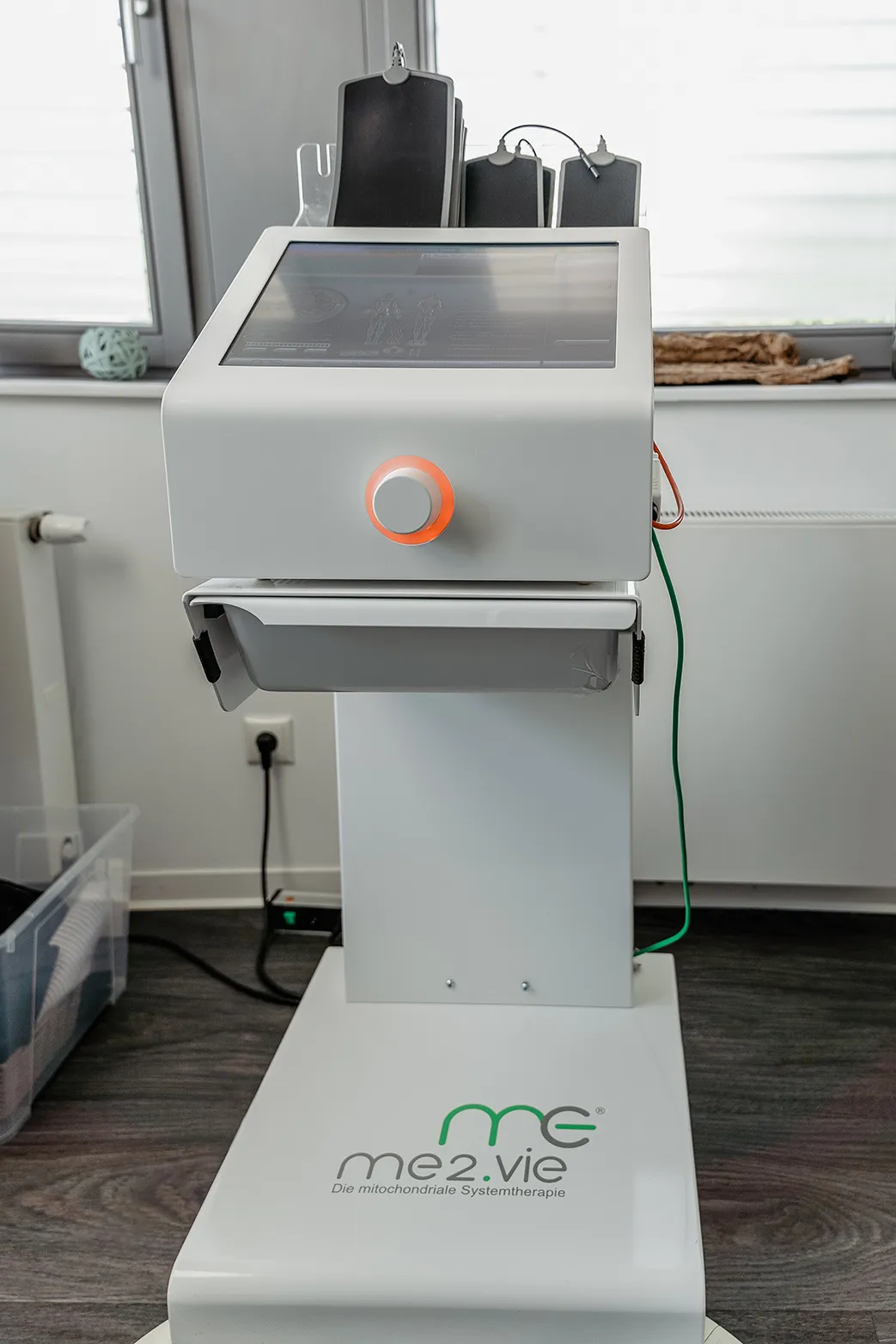 Ein Bild von einem Behandlungsapparat.