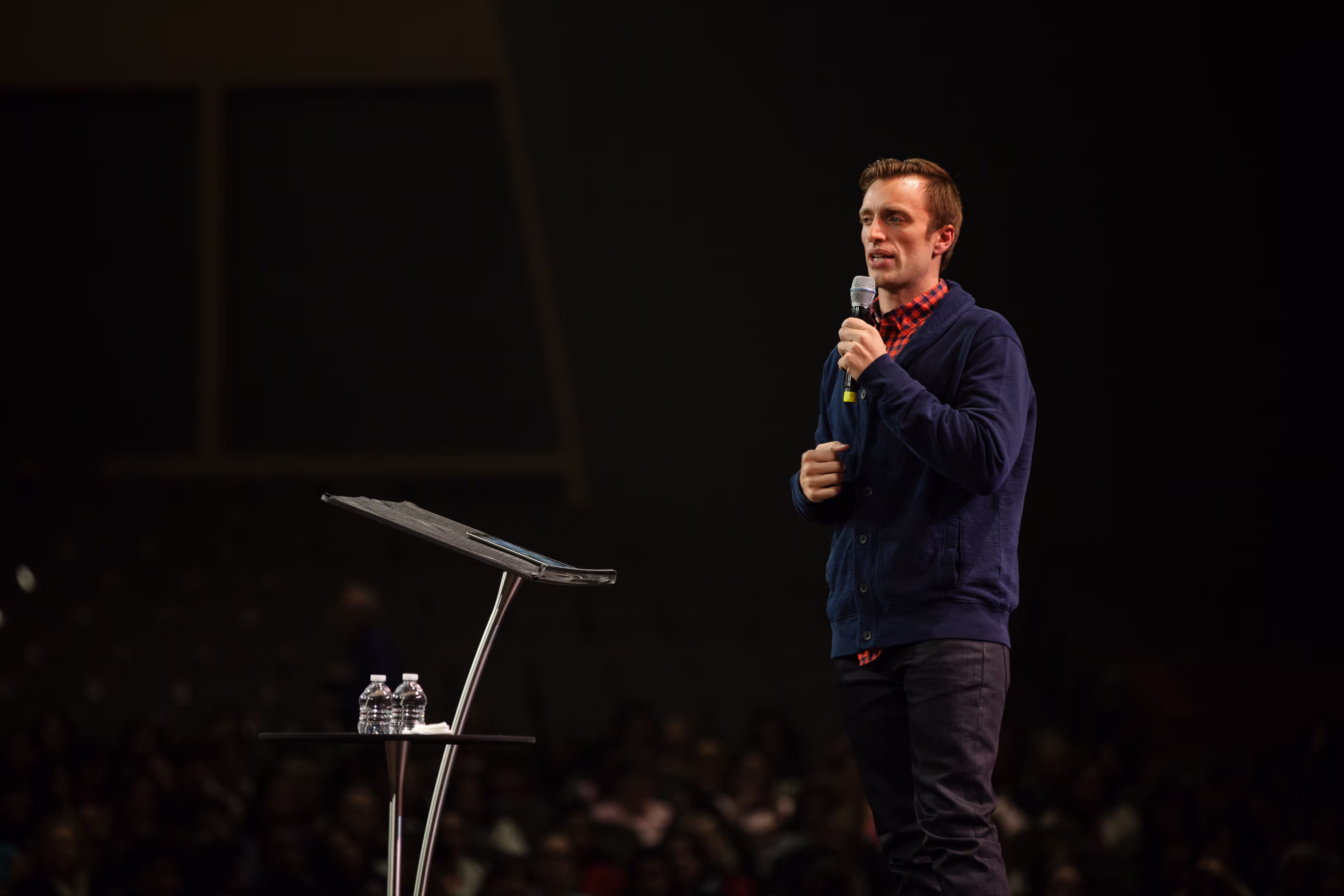 Dr. Day speaking on Wellness at a Women's Conference