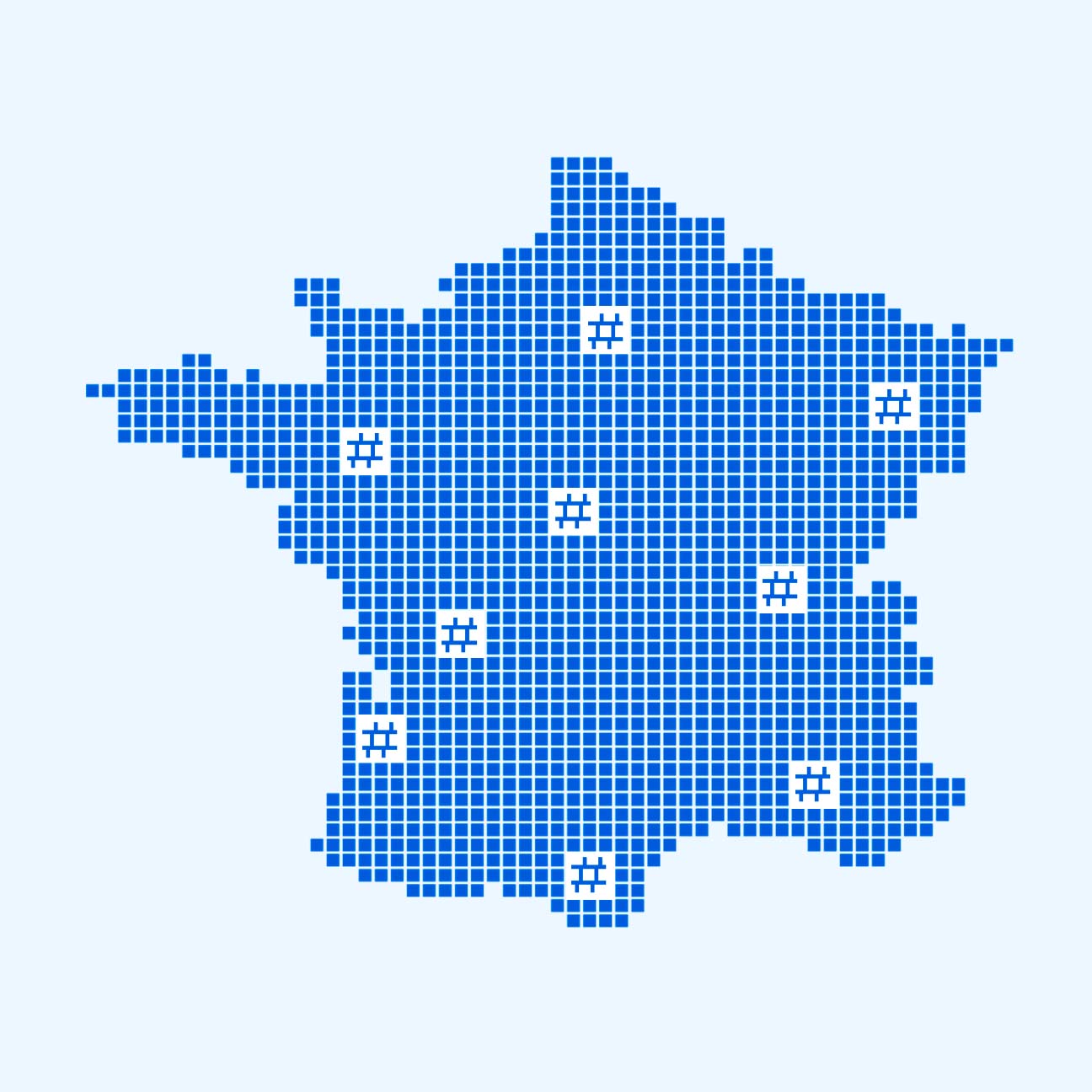 Segmentation des points de vente The Ramp – hashtags et clusters stratégiques