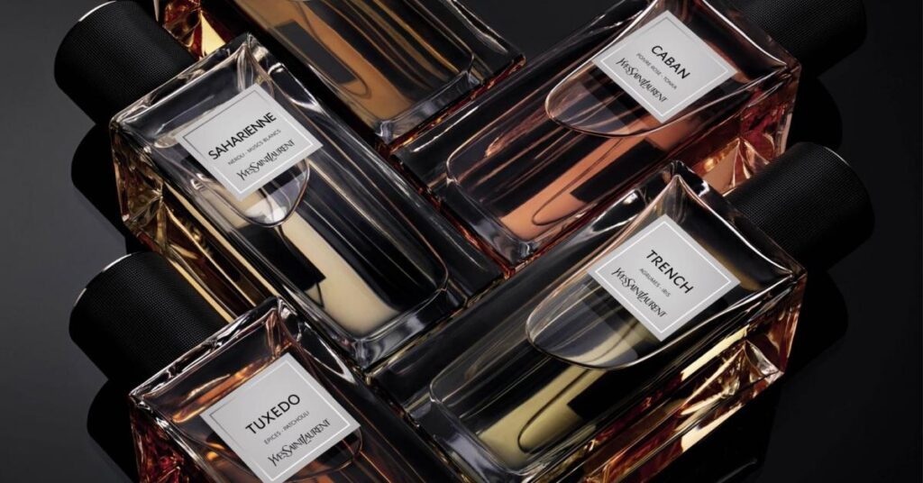 Animation d'espace pour le Vestiaire des Parfums pour YSL