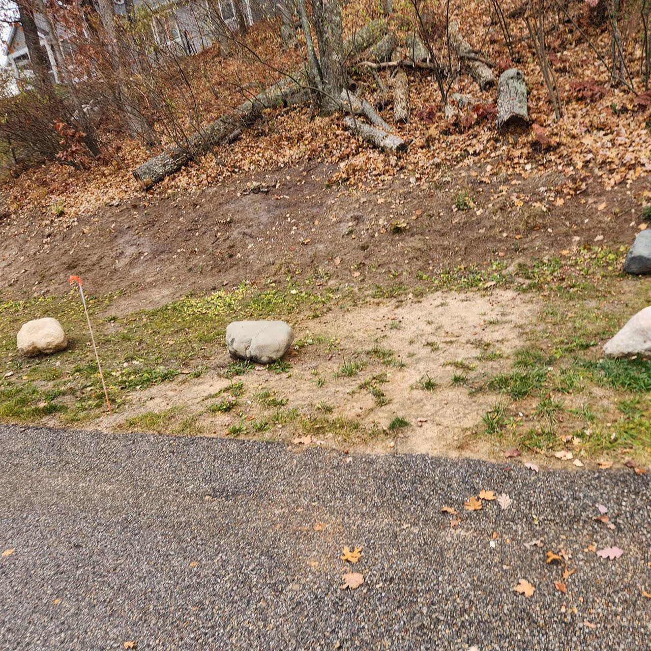 Fall cleanup service by J’s Lawn Service LLC in Newaygo Michigan