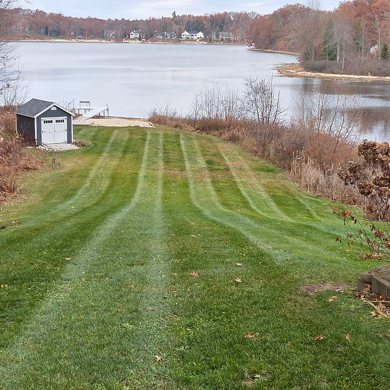 J’s Lawn Service LLC providing full service lawn maintenance