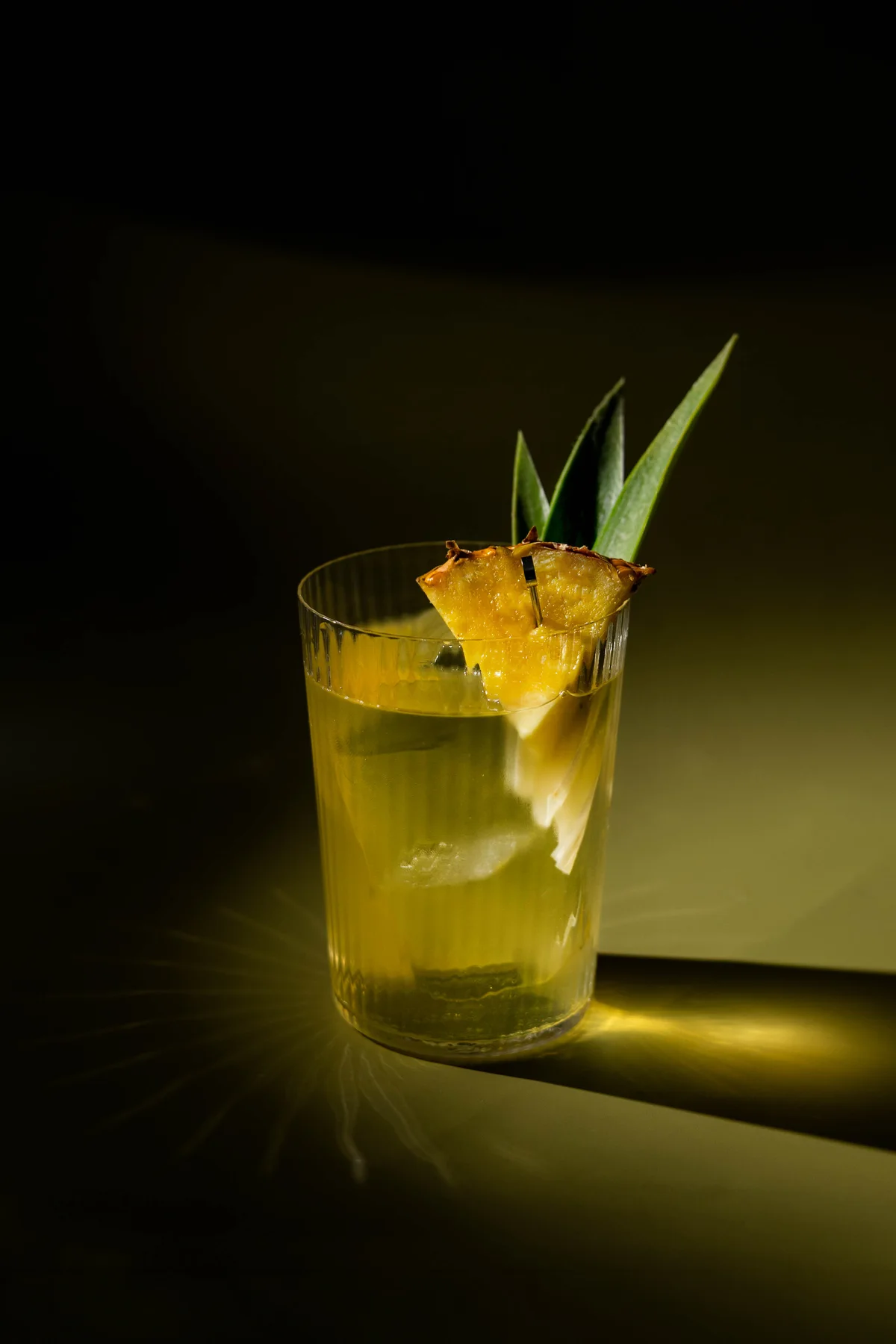 Clarified Mai Tai non-alcoholic cocktail