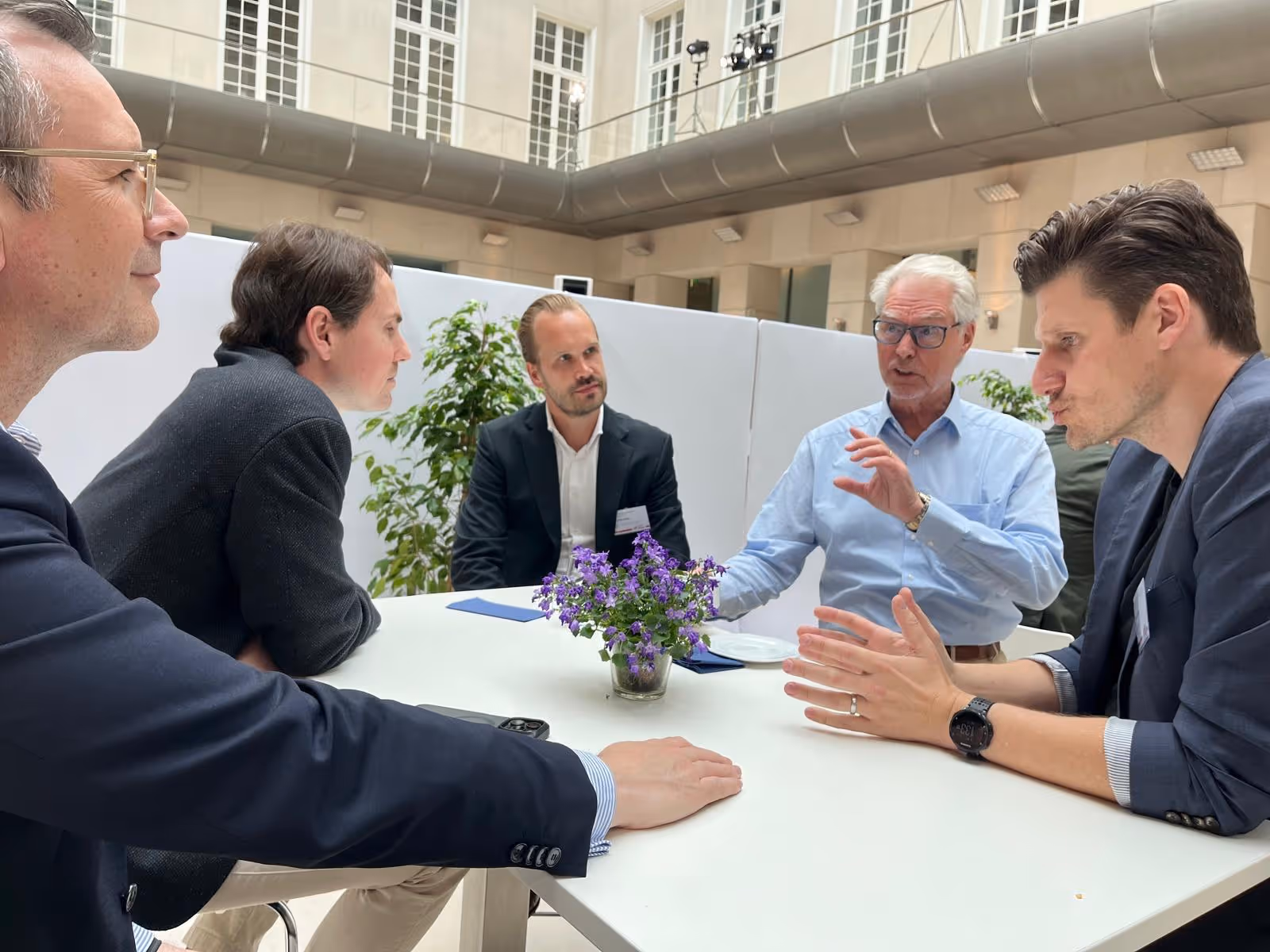 Nico Gramenz bei Kriegsbewusst Seminar