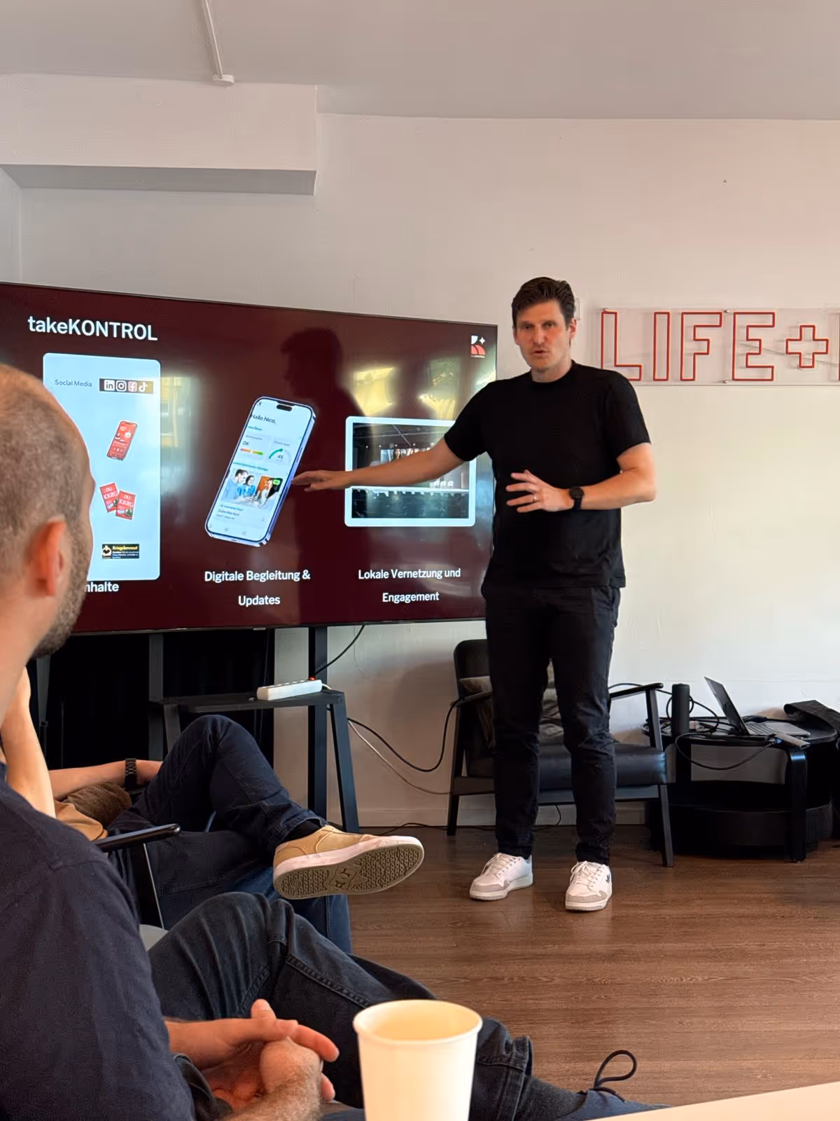 Nico Gramenz bei Kriegsbewusst Seminar