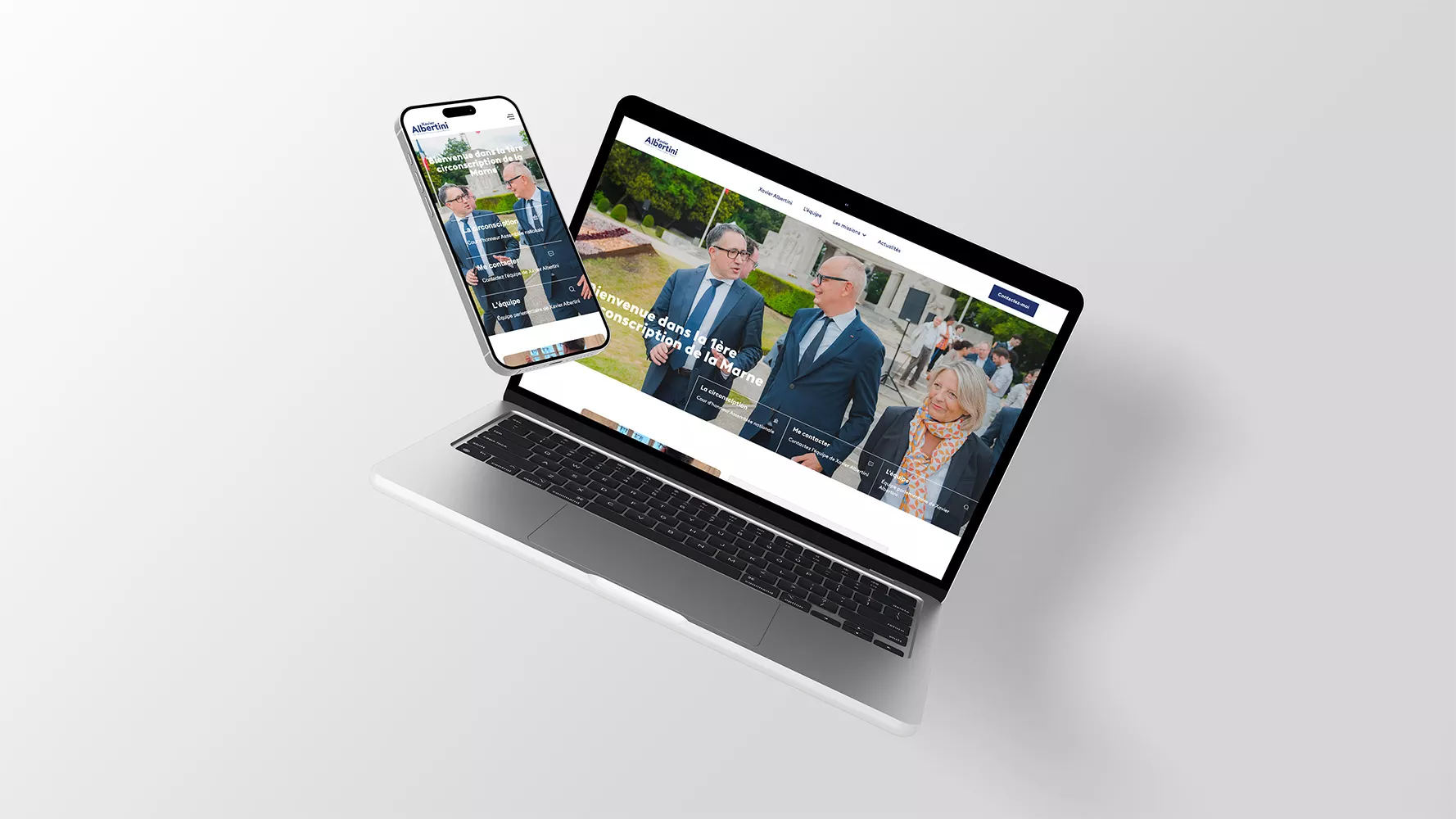 Site web Xavier Albertini