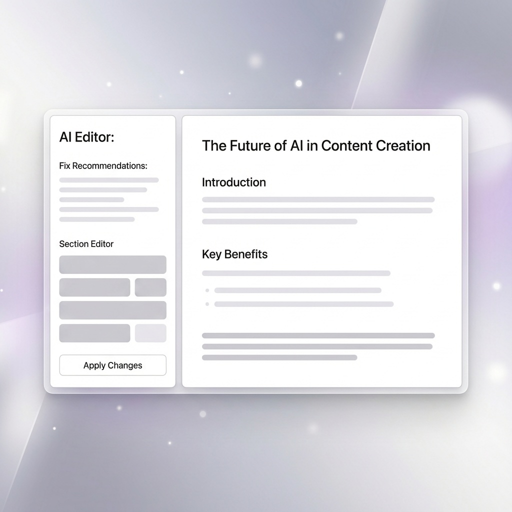 Illustration of AI tools assisting writers in effective content generation strategies
