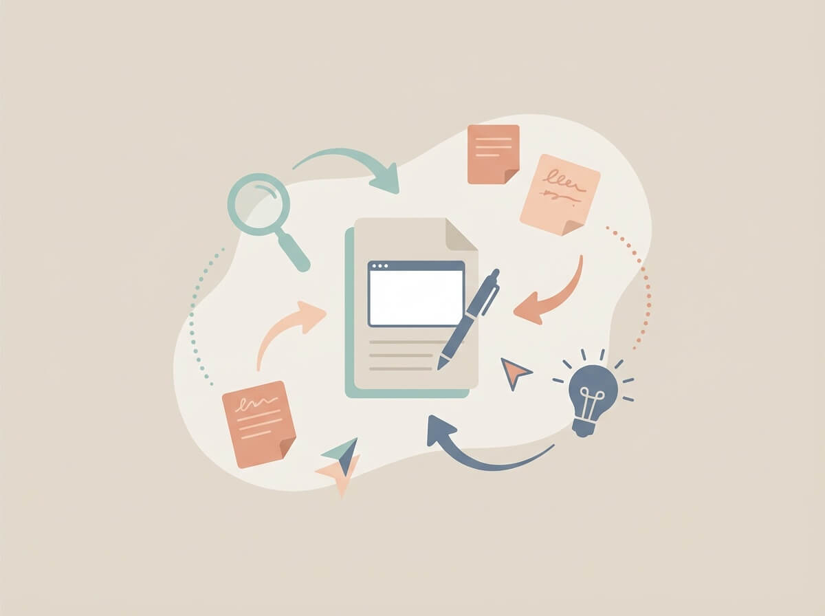 Writers learning keyword research basics for better content strategies.