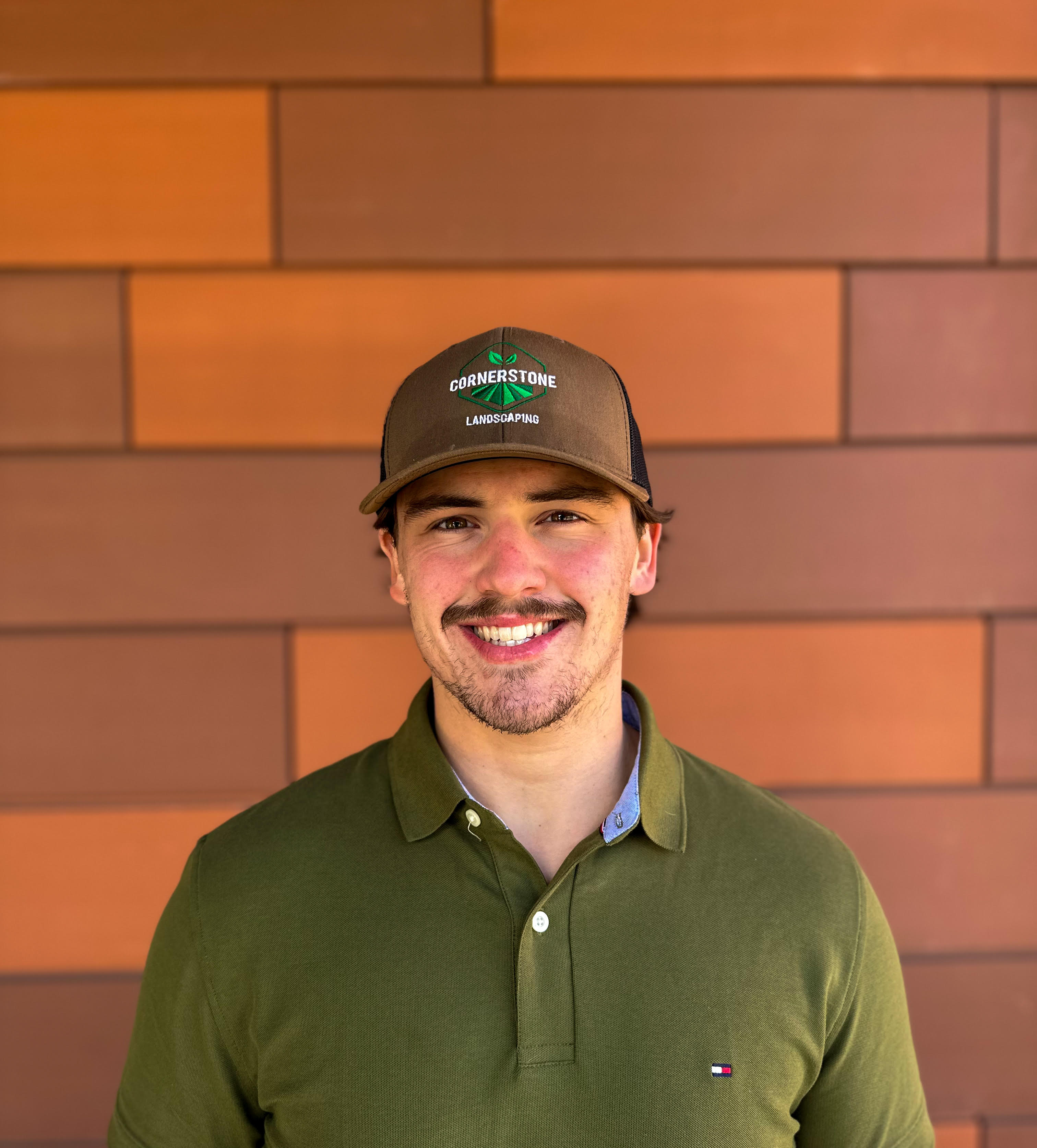 Portrait of Ethen Head, owner of Cornerstone Landscaping in Waxhaw, NC.