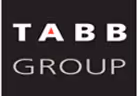 TABB Group logo with white and red text on a black background.