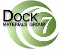 Dock Materials Group logo with green circular design elements.