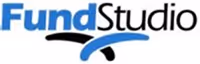 Logo with the word 'Fund' in blue and 'Studio' in black with a blue curved underline.