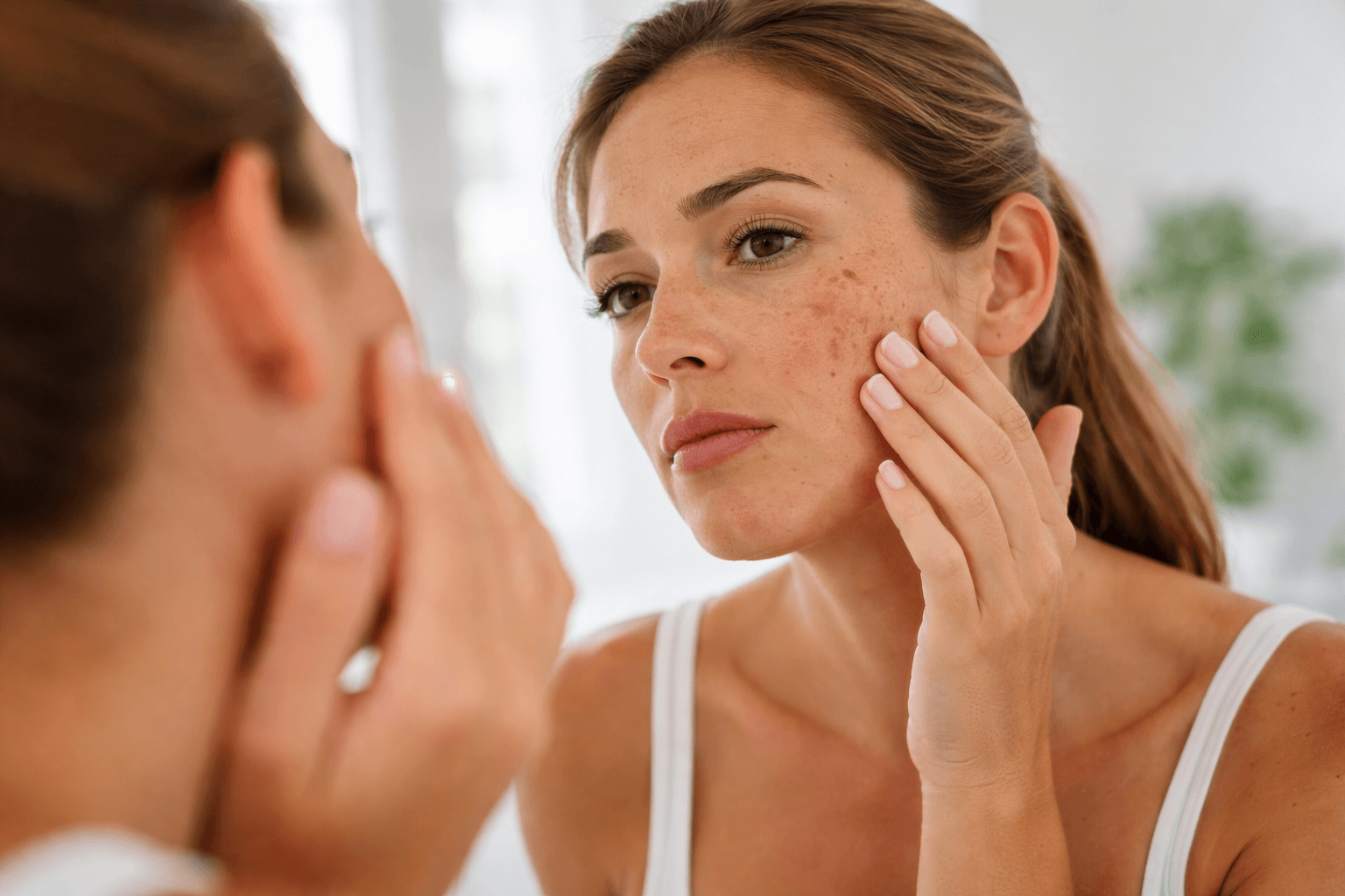 Advanced laser hyperpigmentation treatment improving skin tone at Radiant Wellness & Aesthetics in Forked River, New Jersey