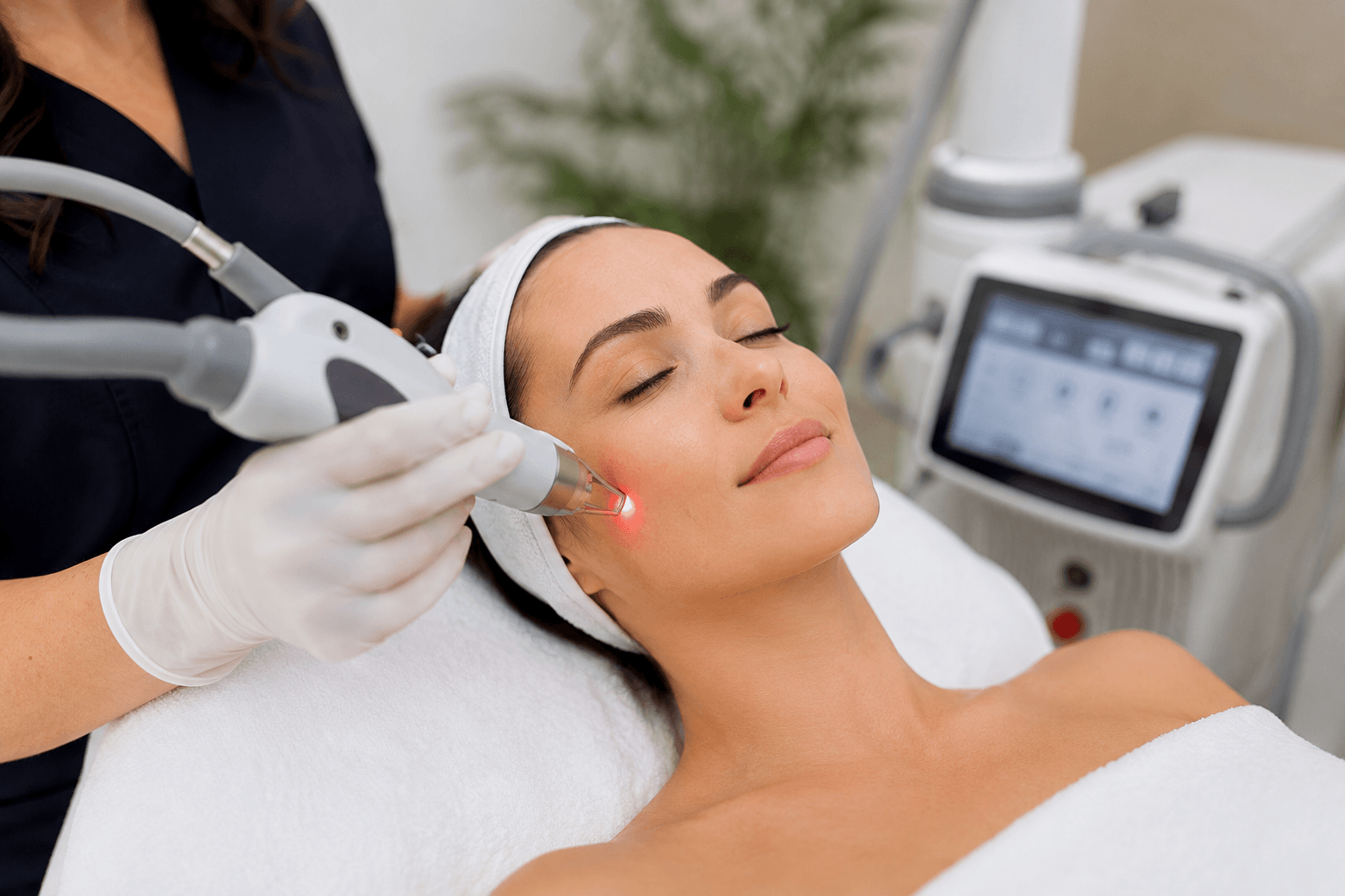 Fotona 4D laser treatment for wrinkles and skin tightening in Forked River, New Jersey
