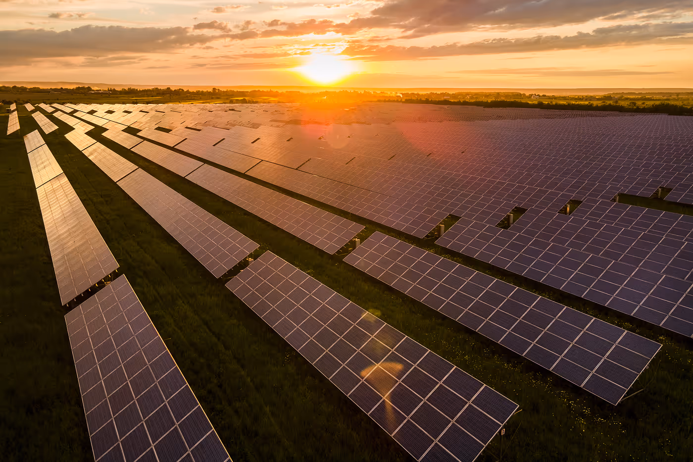 Solarna elektrana na zelenoj povrsini