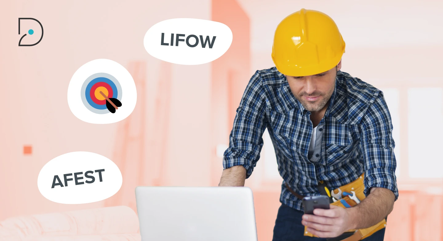 Visuel d'une personne se renseignant sur la différence entre LIFOW et AFEST