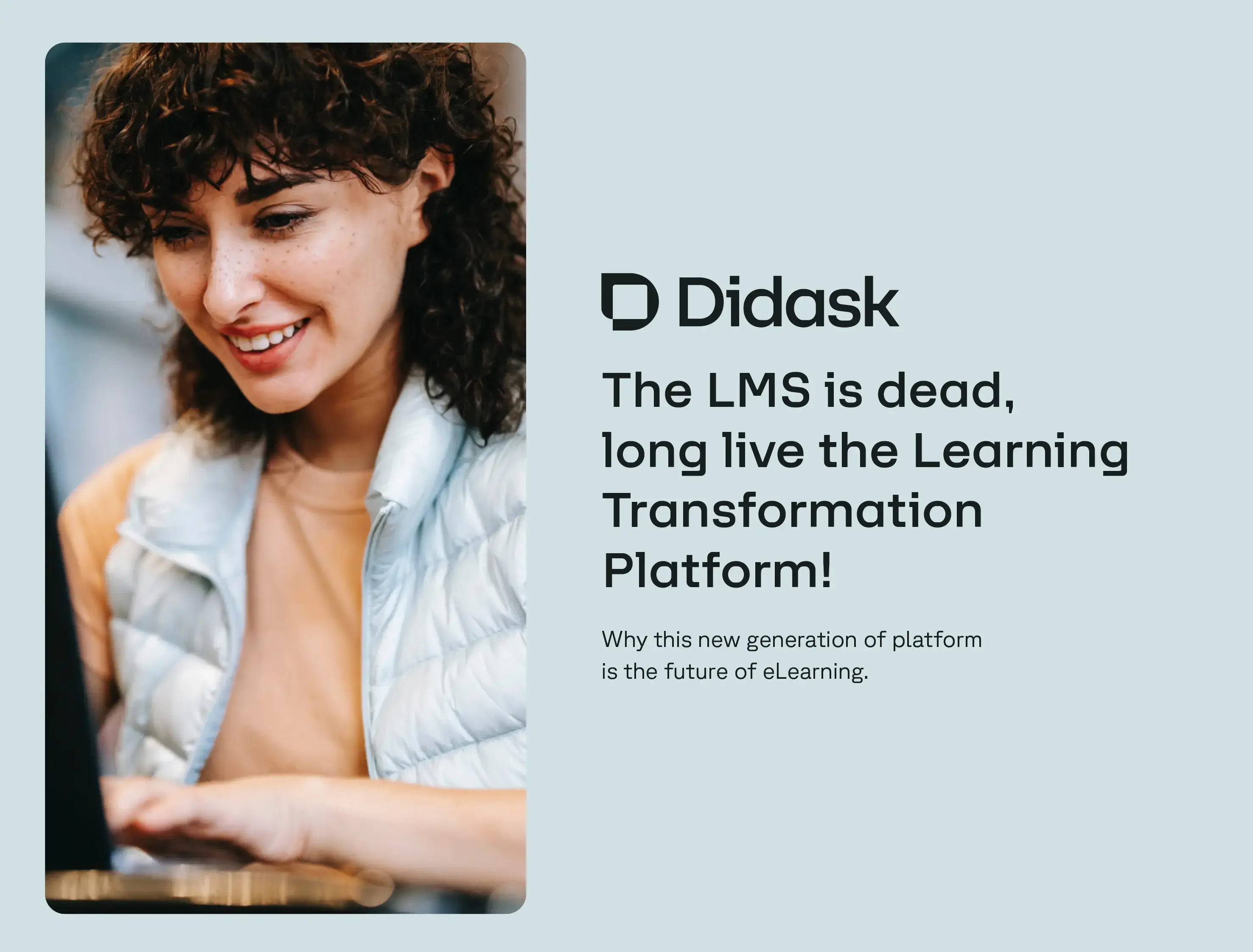 Cover of the ebook: E-learning — The LMS is dead, long live the learning transformation platform