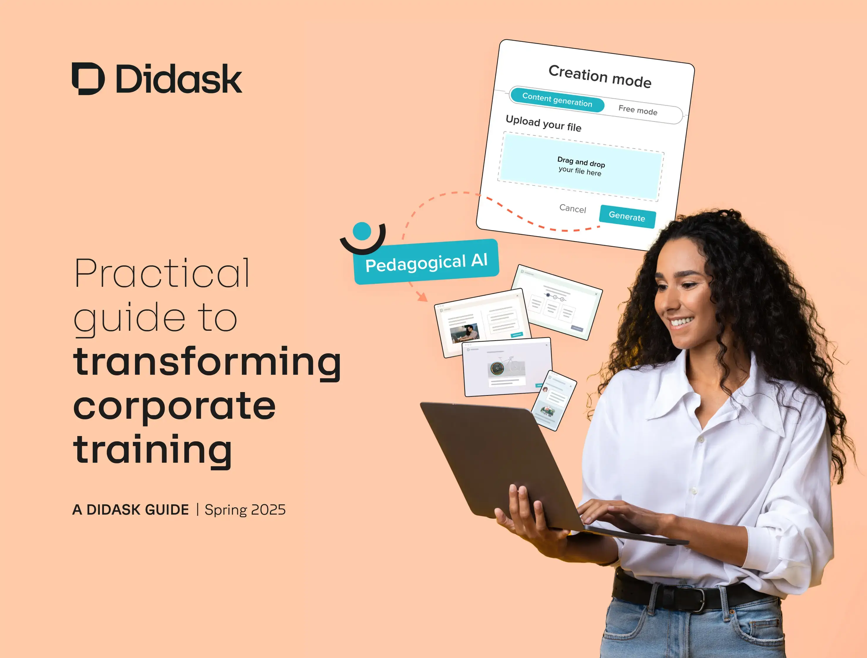 Cover of the ebook: Practical guide to transform corporate training
