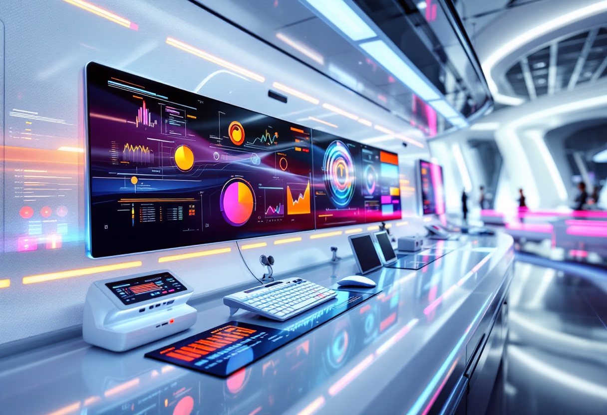 image of a traffic control center (for a mobility and transportation)