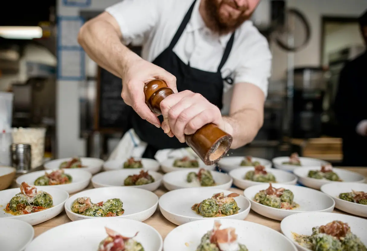 image of signature dish for a modern restaurant