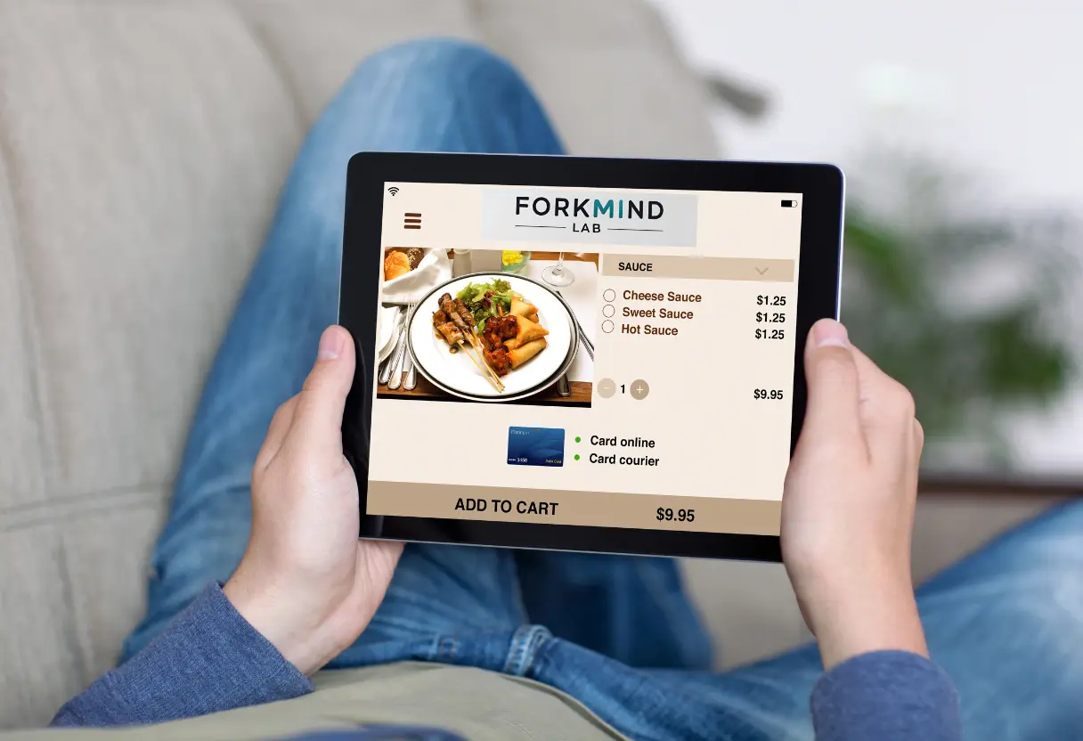 image of signature dish for a modern restaurant