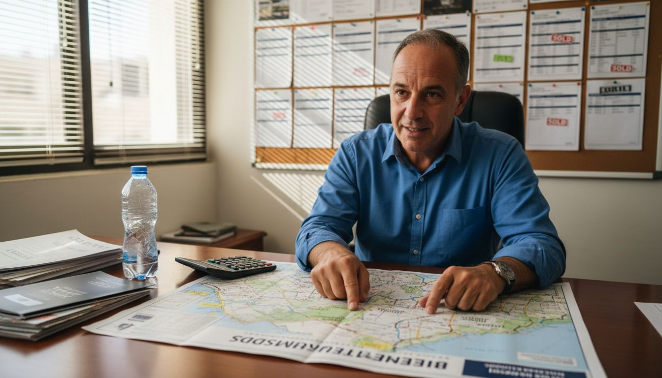 Real estate agent discusses local neighborhoods