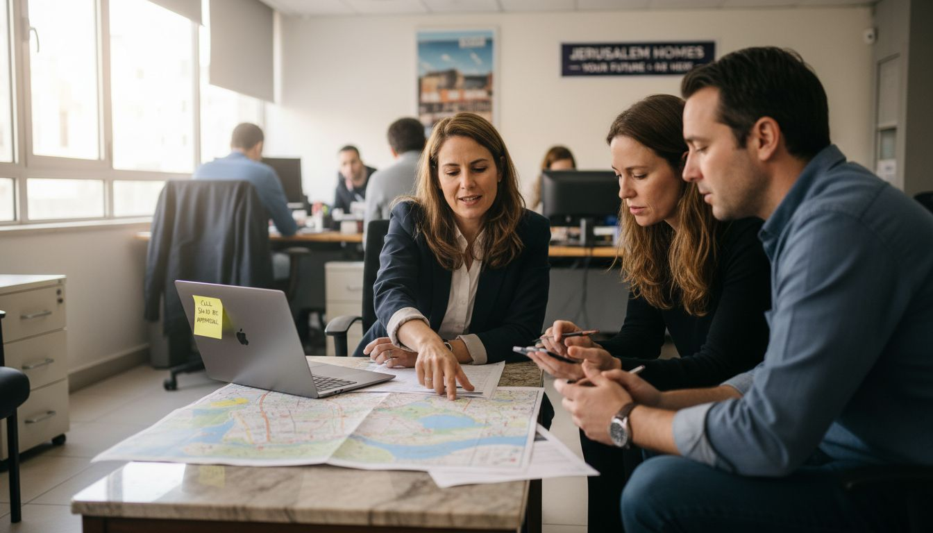 Israeli agent meeting with US real estate buyers