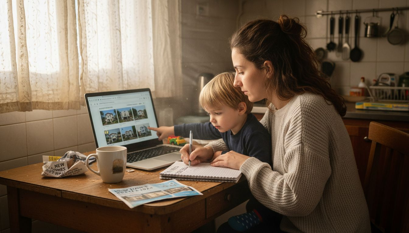Mother researching Beit Shemesh neighborhoods