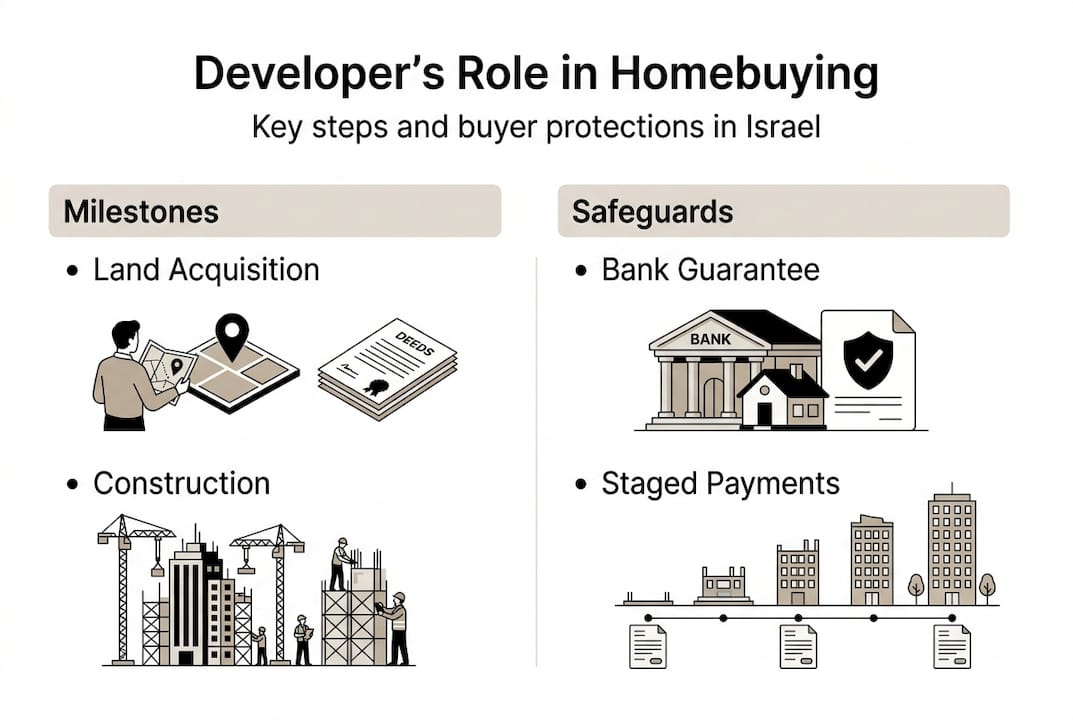 Infographic developer’s role in Israeli homebuying