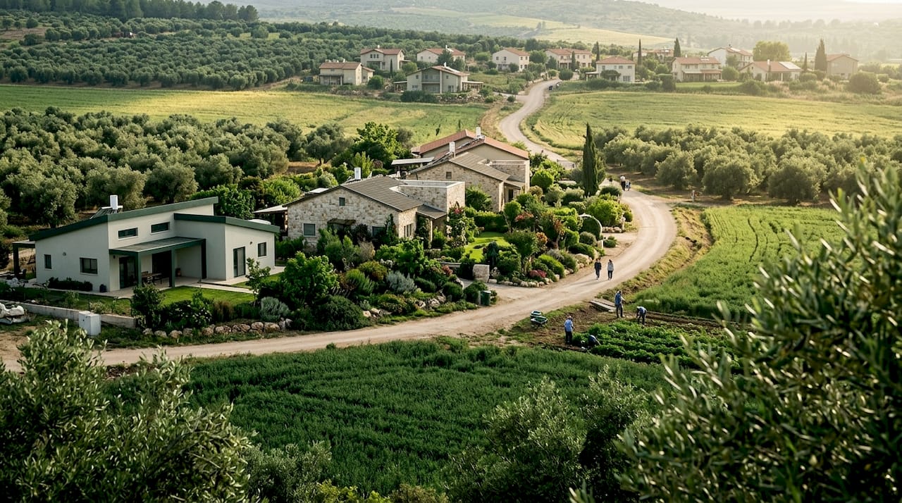 Overview of Israeli rural community types