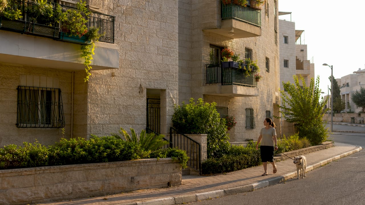 Residential apartment building in Beit Shemesh Israel