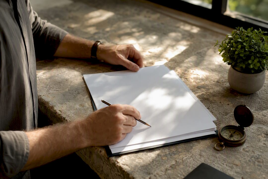 Agent pointing at blank property blueprint
