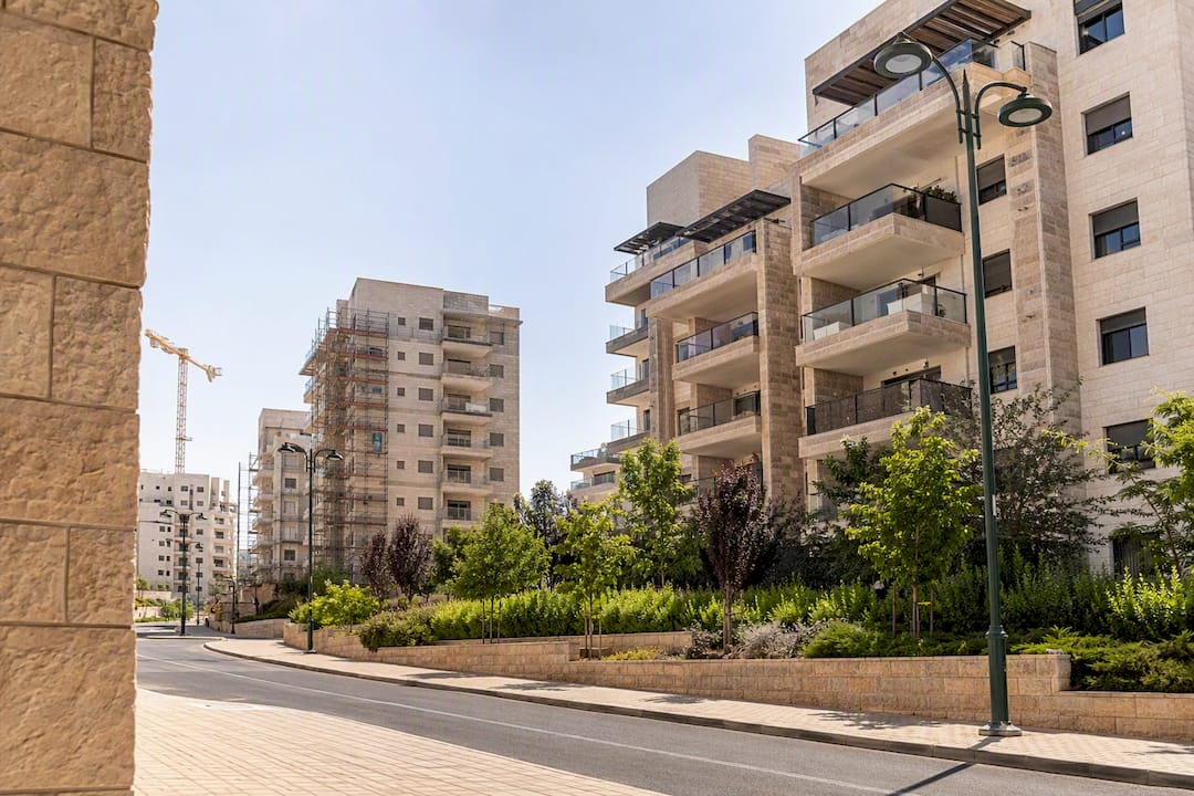 New residential buildings in Beit Shemesh area