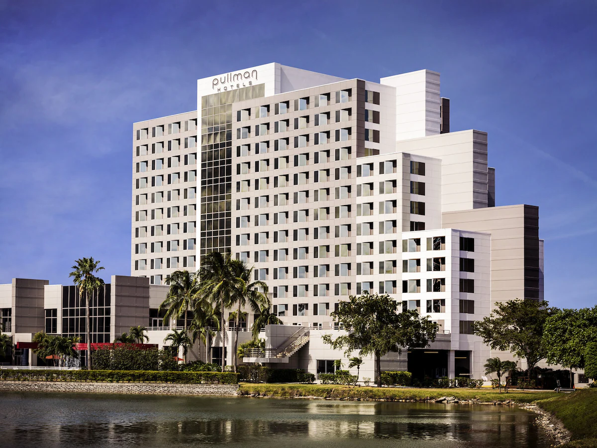 Exterior photo of Pullman Hotel - Luxury Stay Near Miami Airport.