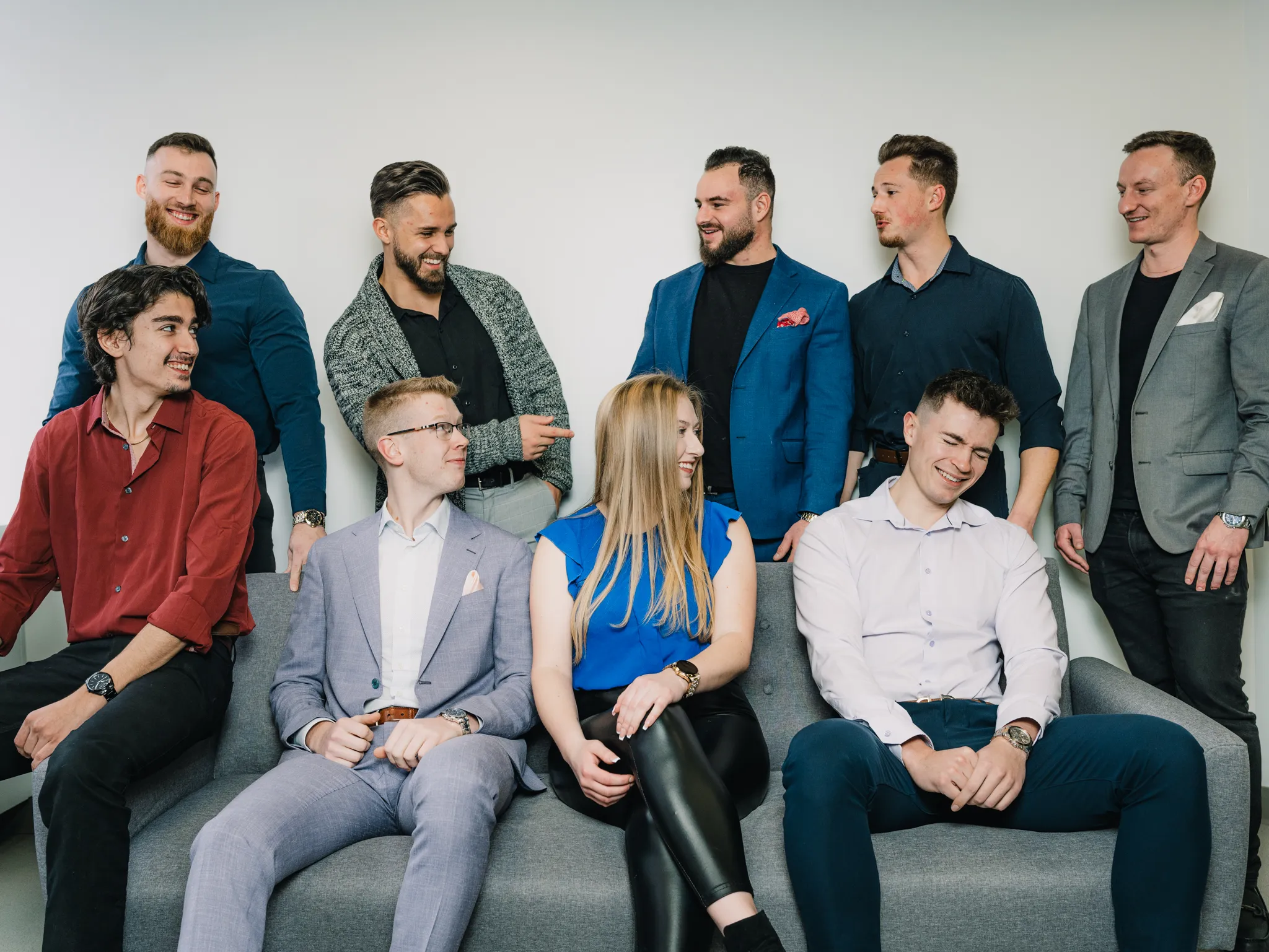 Group photo of the TRALO team