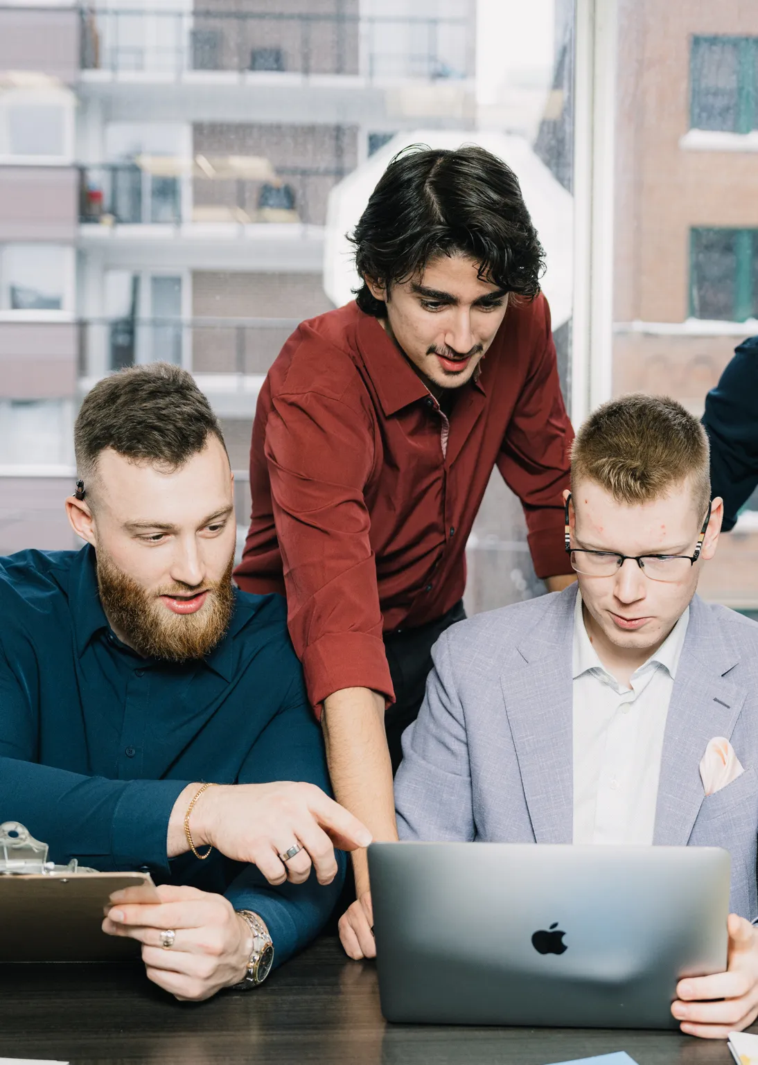 Members of the TRALO team working as a group