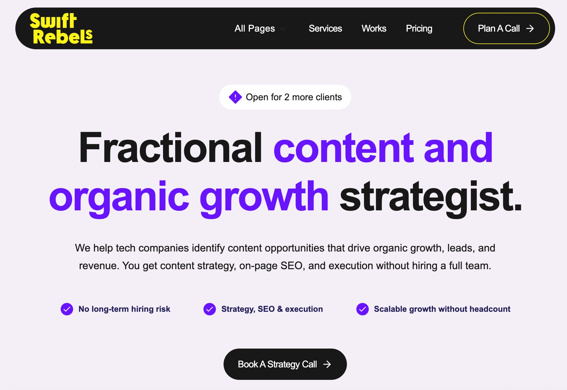 Content Strategy & Copywriting