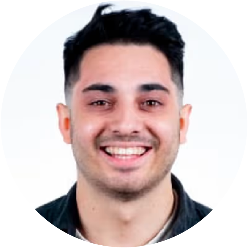 [headshot] image of customer (for a dental office)