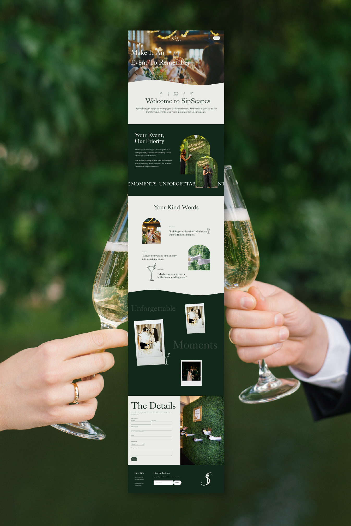 SipScapes Website