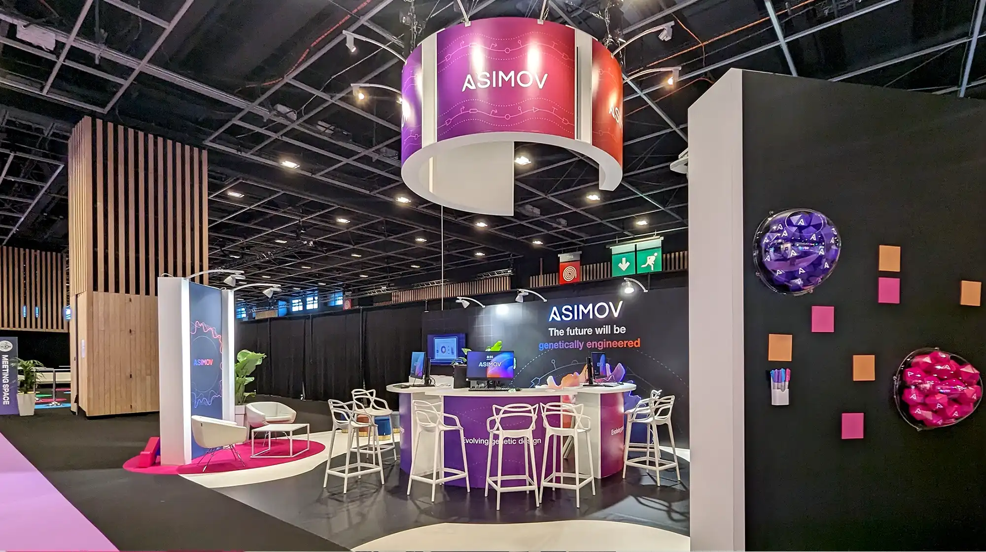 A couple holding one another