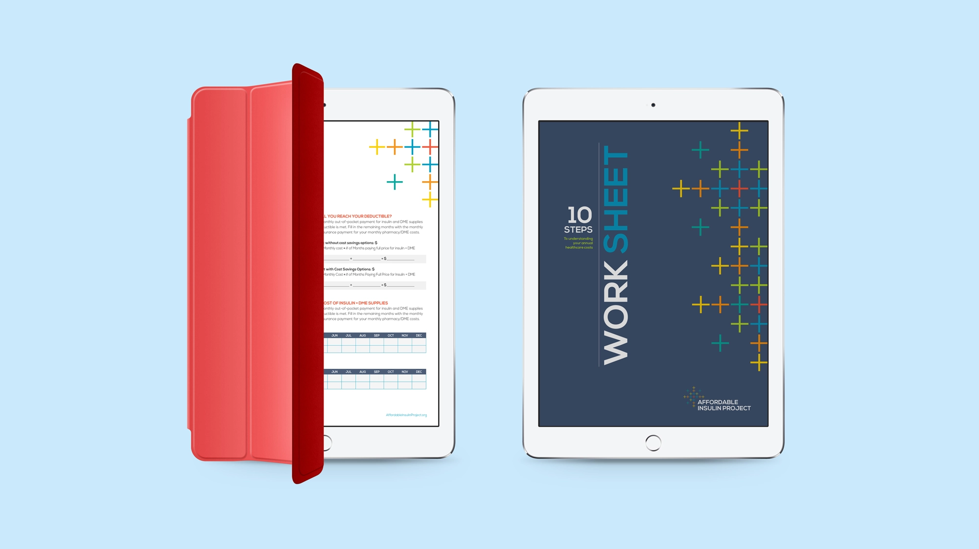 Banner advertisements for an IUD