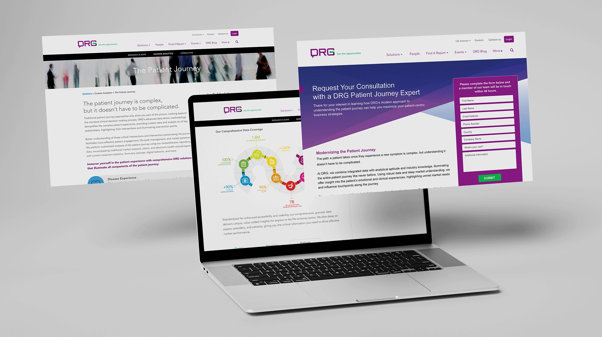 Banner advertisements for an IUD