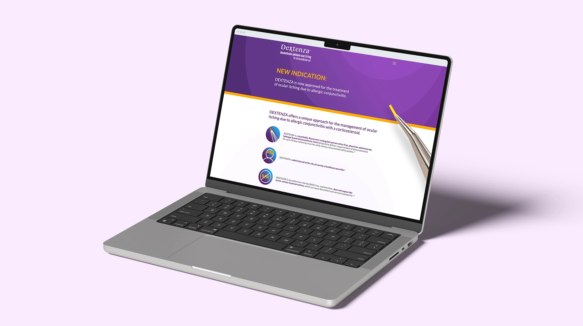 Banner advertisements for an IUD