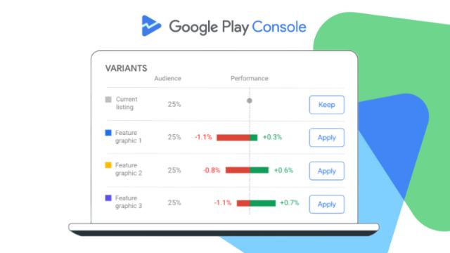 Still from the Google Play Console App Growth Tools simulation